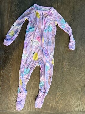Little Sleepies Lavender Bunny Easter Pjs 6-12 months